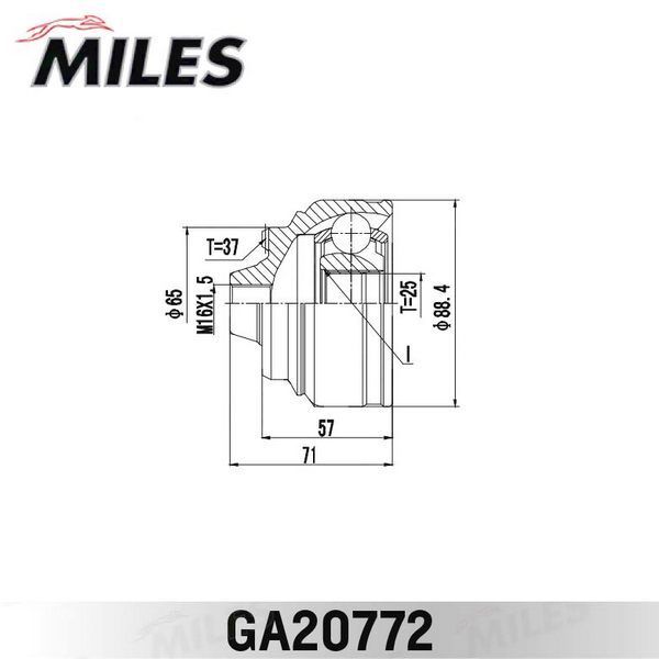 MILES GA20772 BMW